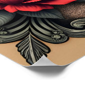 Een gotische romance. Een , gotische stijl Poster (Hoek)