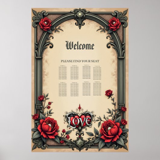 Een gotische romance. Een , gotische stijl Poster (Voorkant)