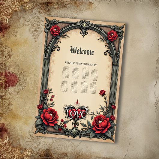 Een gotische romance. Een , gotische stijl Poster