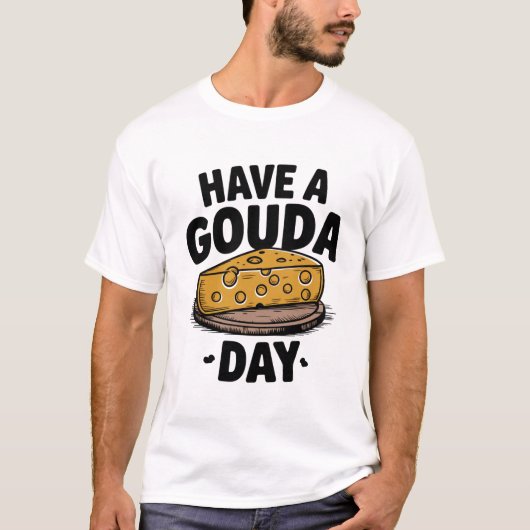 Een Gouda dag T-shirt (Voorkant)