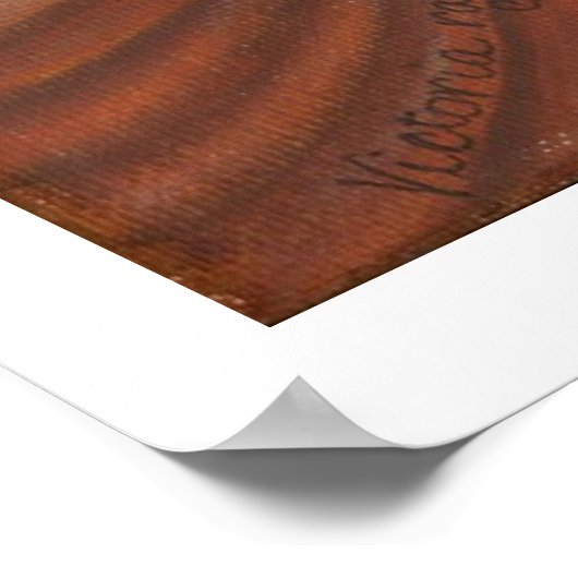 Een gouden brij poster (Hoek)