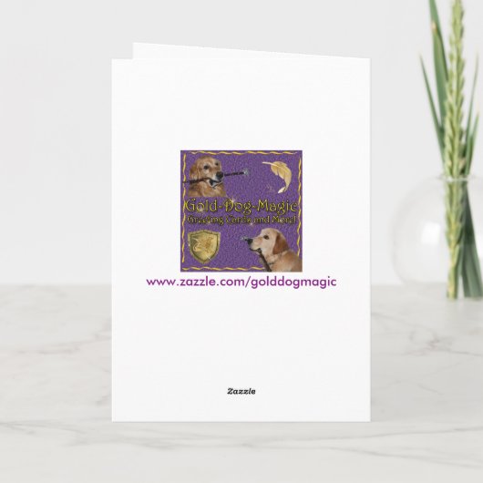 Een gouden ei-waarneming Pasen Feestdagen Kaart (Achterkant)