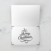 Een gouden kerst kaart (Binnen)