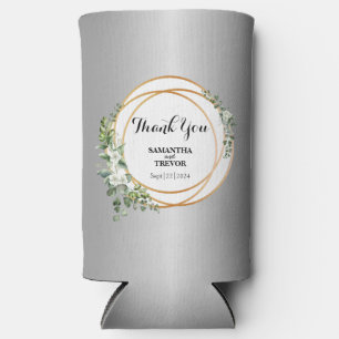 Een gouden ring blikkoeler seltzer blikjeskoeler