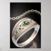 Een gouden ring poster (Voorkant)