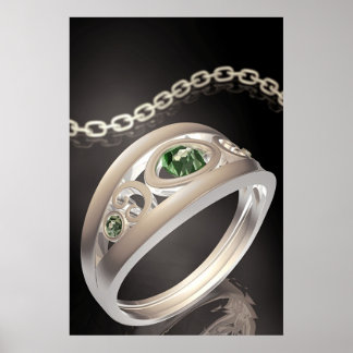 Een gouden ring poster