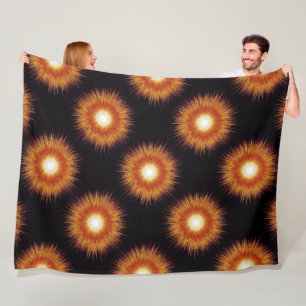 Een gouden zon 1 fleece deken