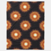 Een gouden zon 1 fleece deken (Voorkant)