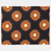 Een gouden zon 1 fleece deken (Voorkant (Horizontaal))