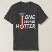 Een graad Hotter Masters Graads Master Afstuderen T-shirt (Design voorkant)