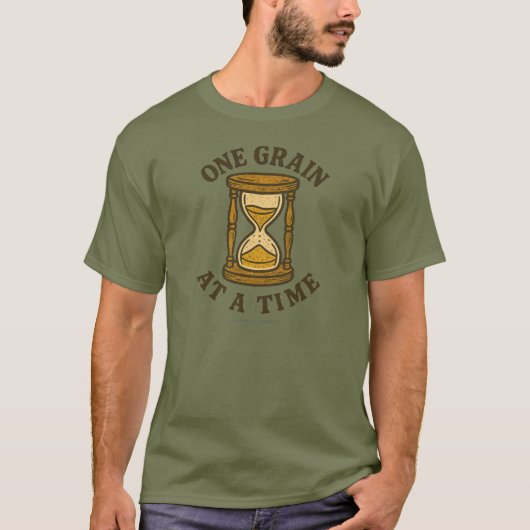 Eén Graan per Tijd - T-shirt (Voorkant)