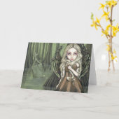 Een graf in het moeras Wenskaart Kaart (Gele Bloem)