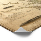 Een grafiek van de Chesapeake and Delaware Bays Poster (Hoek)