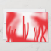 Een grafisch ontwerp met opvallende rode en oranje kaart (Voorkant)