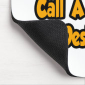 Een grafisch ontwerper bellen muismat (Hoek)