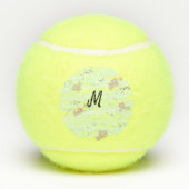 één-gram logo personalized baking tennisballen (Achterkant)