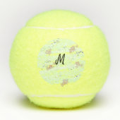 één-gram logo personalized baking tennisballen (Voorkant)
