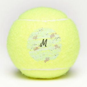 één-gram logo personalized baking tennisballen