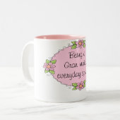 Een Gran zijn maakt elke dag speciaal Tweekleurige Koffiemok (Voorkant links)