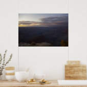 Een Grand Canyon zonsondergang Poster (Keuken)