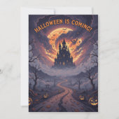 Een grandioze Halloween uitnodiging (Voorkant)