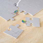 Een grapjas legpuzzel (Zijkant)