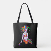 Een grapjas tote bag (Achterkant)