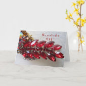 Een grapje over ouder zijn - of "" zijn kaart (Gele Bloem)