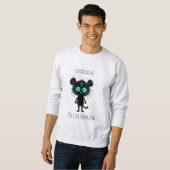 Een grappig angst T-shirt (Voorkant volledig)