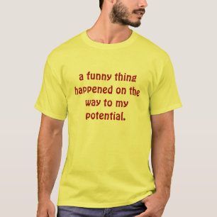 een grappig ding t-shirt
