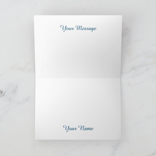 Een grappig duits personaliseren kaart (Binnen)