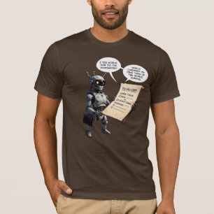 Een grappig einde van de wereld t-shirt
