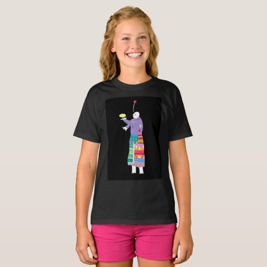 Een grappig gezicht t-shirt (Voorkant volledig)