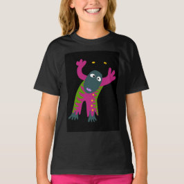 Een grappig gezicht t-shirt