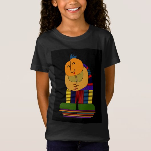 Een grappig gezicht t-shirt (Voorkant)