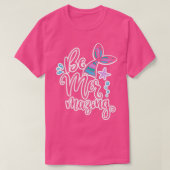 Een grappig Mermaid-ontwerp met gezegde Samenvoege T-shirt (Design voorkant)