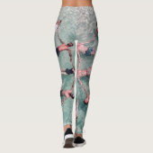 "Een grappig moment in het zee" Leggings (Achterkant)