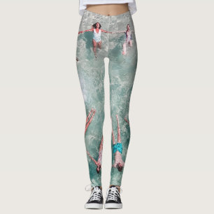 "Een grappig moment in het zee" Leggings