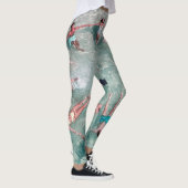 "Een grappig moment in het zee" Leggings (Rechts)