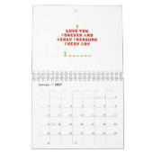 Een grappig verborgen bericht kalender (Jan 2027)