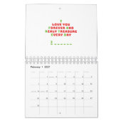 Een grappig verborgen bericht kalender (Feb 2027)