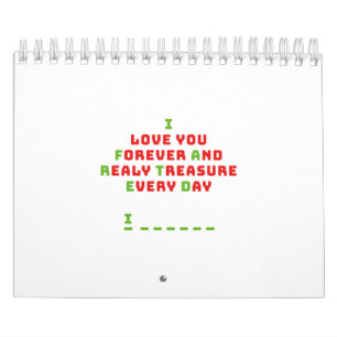 Een grappig verborgen bericht kalender