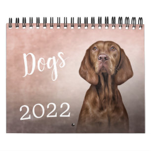 Een grappige agenda voor honden tekenen kalender