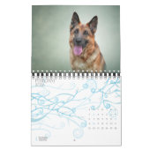 Een grappige agenda voor honden tekenen kalender (Feb 2026)