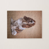 Een grappige Basset Hound-hond tekenen Legpuzzel (Horizontaal)