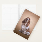 Een grappige Basset Hound-hond tekenen Planner (Display)