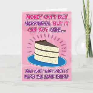 Een grappige Birthday-kaart voor vrouwen - Geluk i Kaart