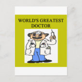 Een grappige dokter grap! briefkaart (Voorkant)