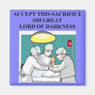 Een grappige dokter grap! magneet