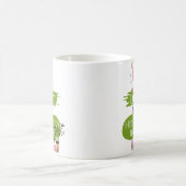 Een grappige donut mascotte koffiemok (Center)